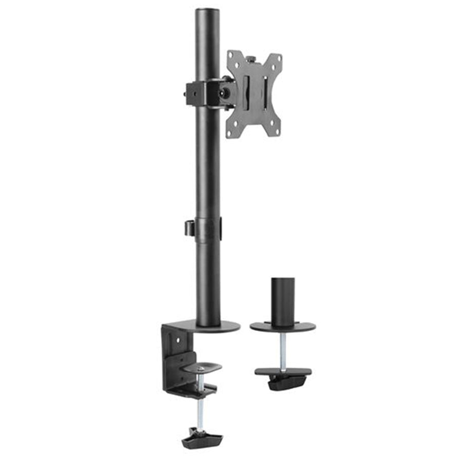 BRATECK LDT12-C01 - 13''-32'' Single Monitor Desk Mount Max Load 8kgs Includes Clamp & Grommet