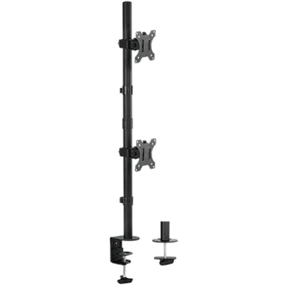 BRATECK LDT12-C02V - 13''-32'' Dual Vertical Articulating Monitor Stand Load 8kgs per Monitor