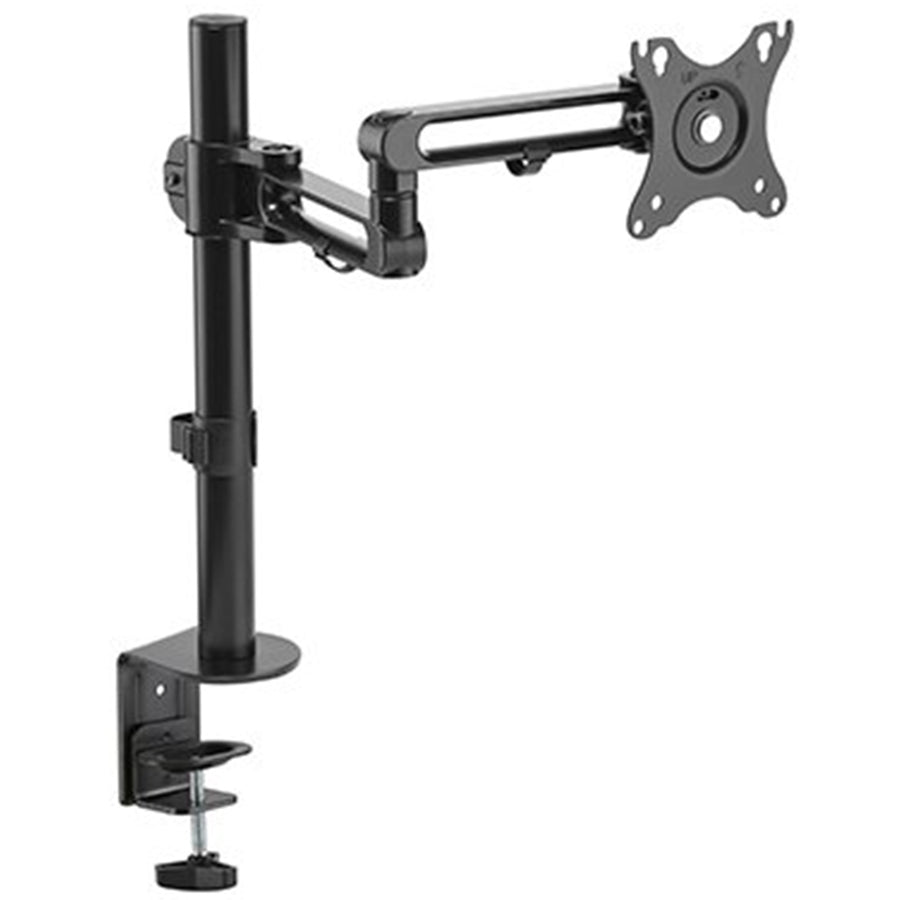 BRATECK LDT30-C012 - 17-32'' Single Monitor Desk Articulating Mount Arm Bracket Free-Tilting Design Clamp