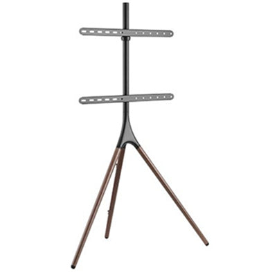 BRATECK FS12-46F - 45-65'' Artistic Easel Studio TV Floor Stand Includes Anti-slip Rubber Pads. Weight
