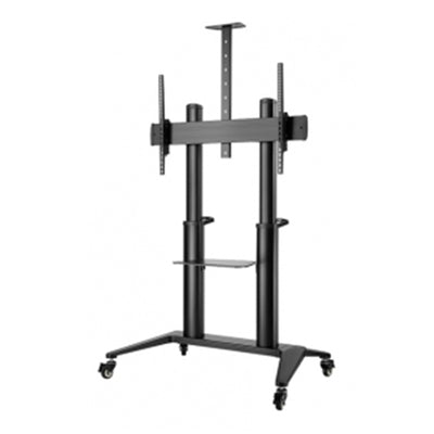 BRATECK TTL12-610TB - 70''-120'' Large Screen Ultra-strong Mobile TV Cart Max Load 140Kgs