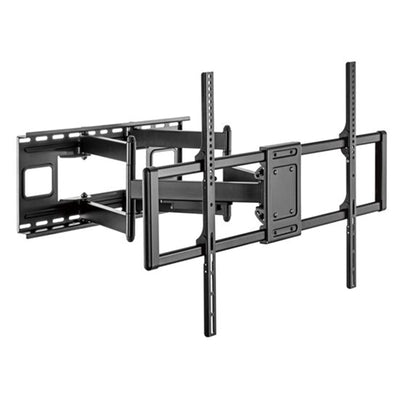 BRATECK LPA77-696 - 60-120'' Heavy-Duty Full Motion TV Wall Mount Bracket Free-Tilting Design