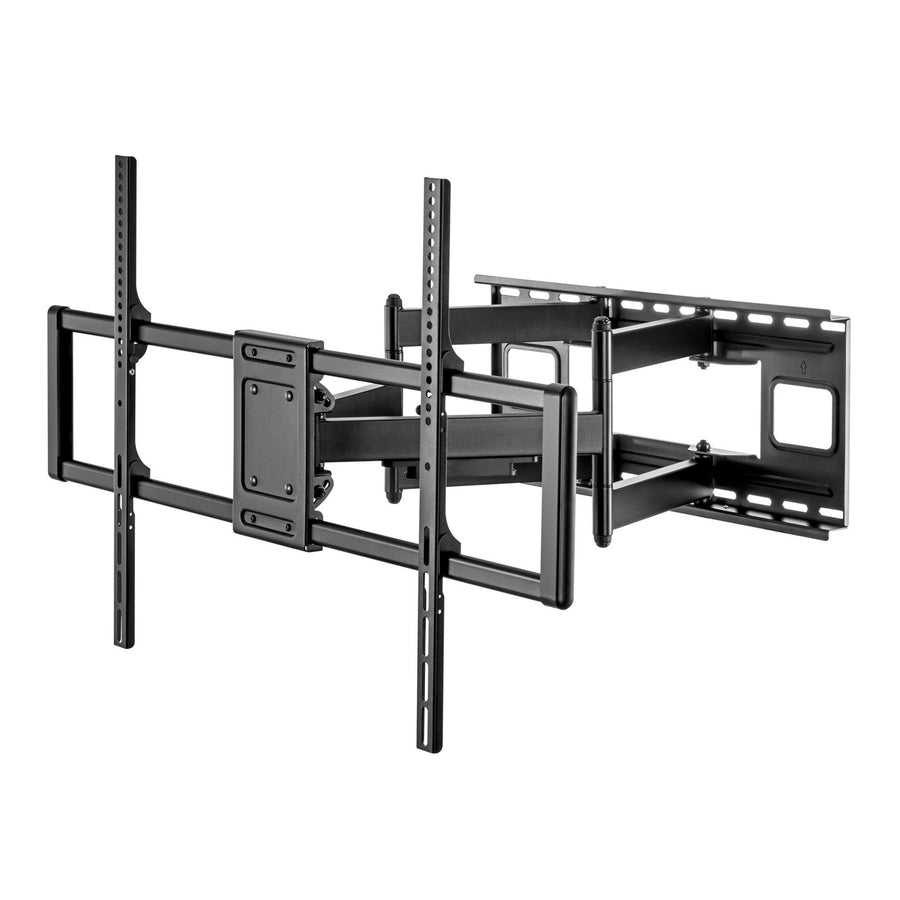 BRATECK LPA77-696 - 60-120'' Heavy-Duty Full Motion TV Wall Mount Bracket Free-Tilting Design