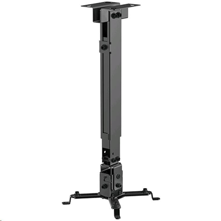 BRATECK UniverWall & Ceiling Projector Bracket Tilt Swivel: -8 +8. Adjustable