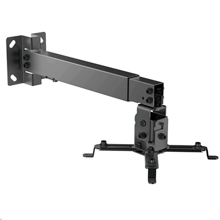 BRATECK UniverWall & Ceiling Projector Bracket Tilt Swivel: -8 +8. Adjustable