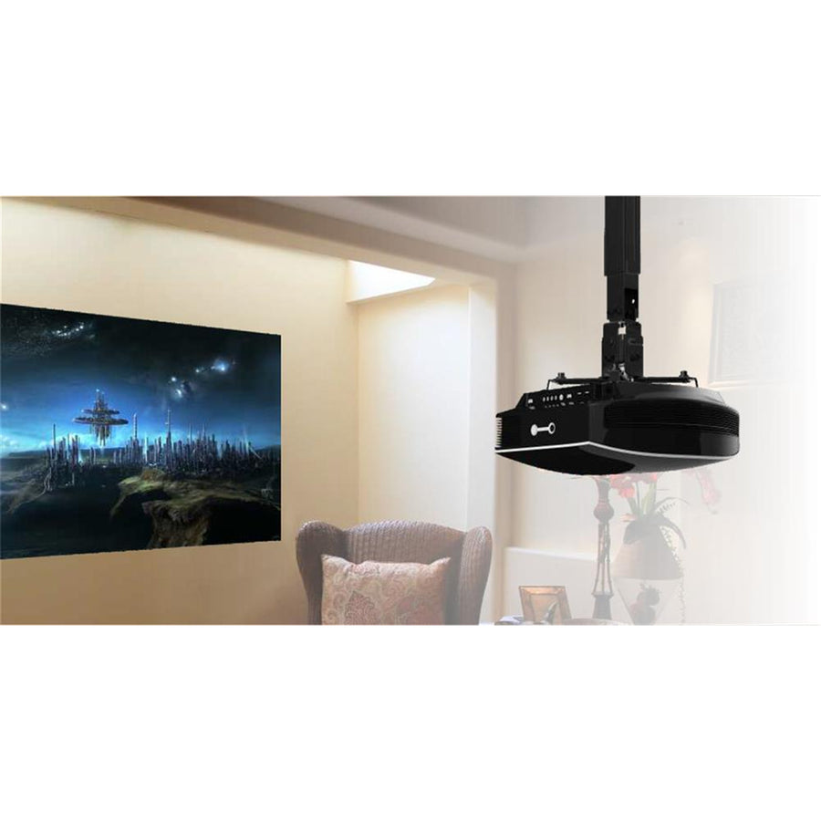 BRATECK UniverWall & Ceiling Projector Bracket Tilt Swivel: -8 +8. Adjustable