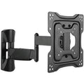 Brateck LPA50-222 23"-42" Full Motion TV Wall  Mount - Tilt +5  -15, Swivel +90  -90 - Built-in level adjustment - Integrated cable management - Profile 45-400mm - Max VESA 200x200mm — image 1