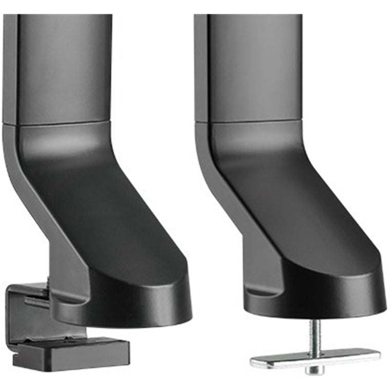 BRATECK LDT21-C02 - 17-27'' Dual monitor desk mount Sit/Stand workstation Compatible. Max load 7Kgs.