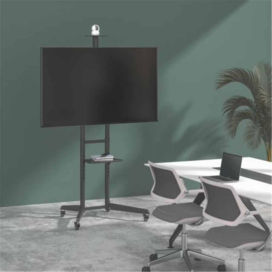 Bracom VERSATILE & COMPACT STEEL TV CART Support 37-70 inch TV 50KG