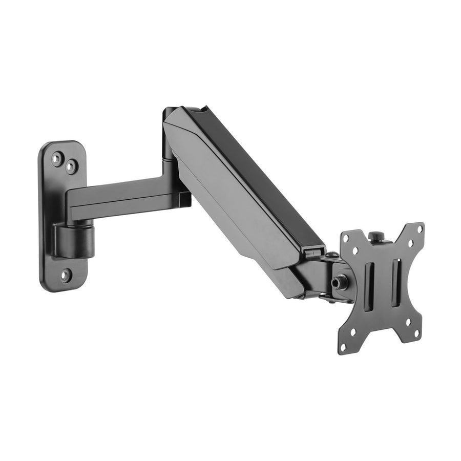 BRATECK LDA30-112 - 17''-32'' Single Screen Wall Mounted Gas Spring Monitor Arm Max load: 9kgs. VESA 75x75 &