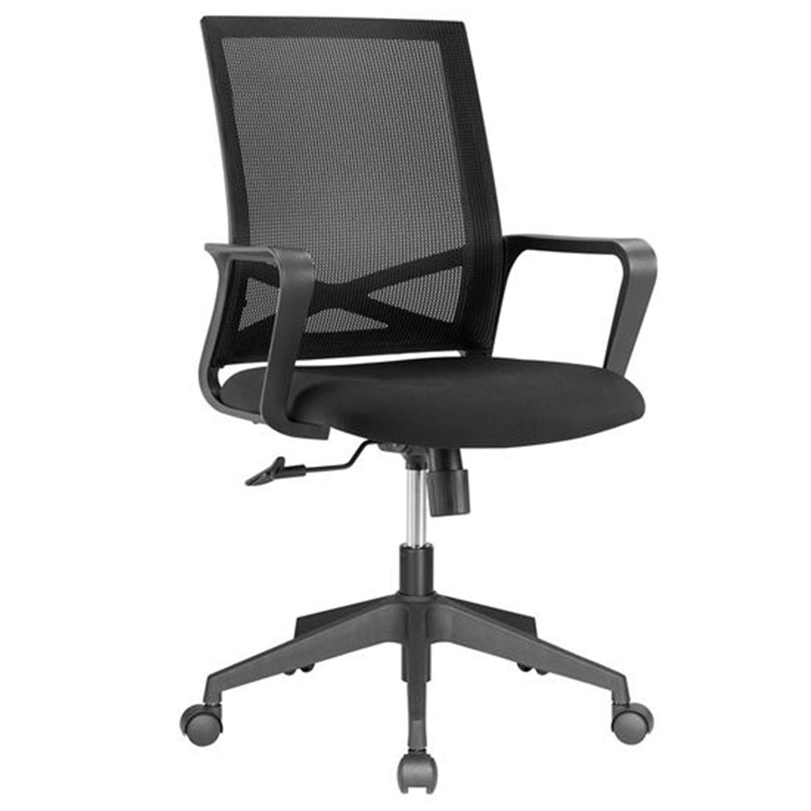 BRATECK CH05-11 - Office Chair. Ergonomic w/ Breathable Mesh Back Pneumatic Seat-Height Adjust