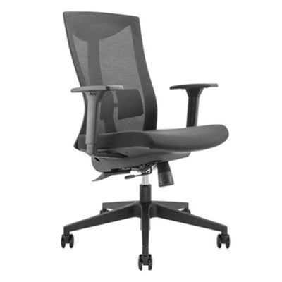 BRATECK CH05-7 - Office Chair w/ Ergonomic & Breathable Mesh Pneumatic Seat-Height Adjust