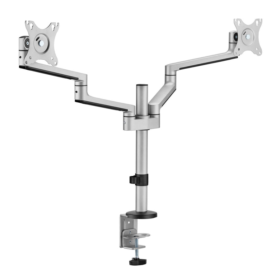 BRATECK LDT72-C024 - 17''-32'' Dual Arm Premium Articulating Monitor Mount Arm Extension 447mm