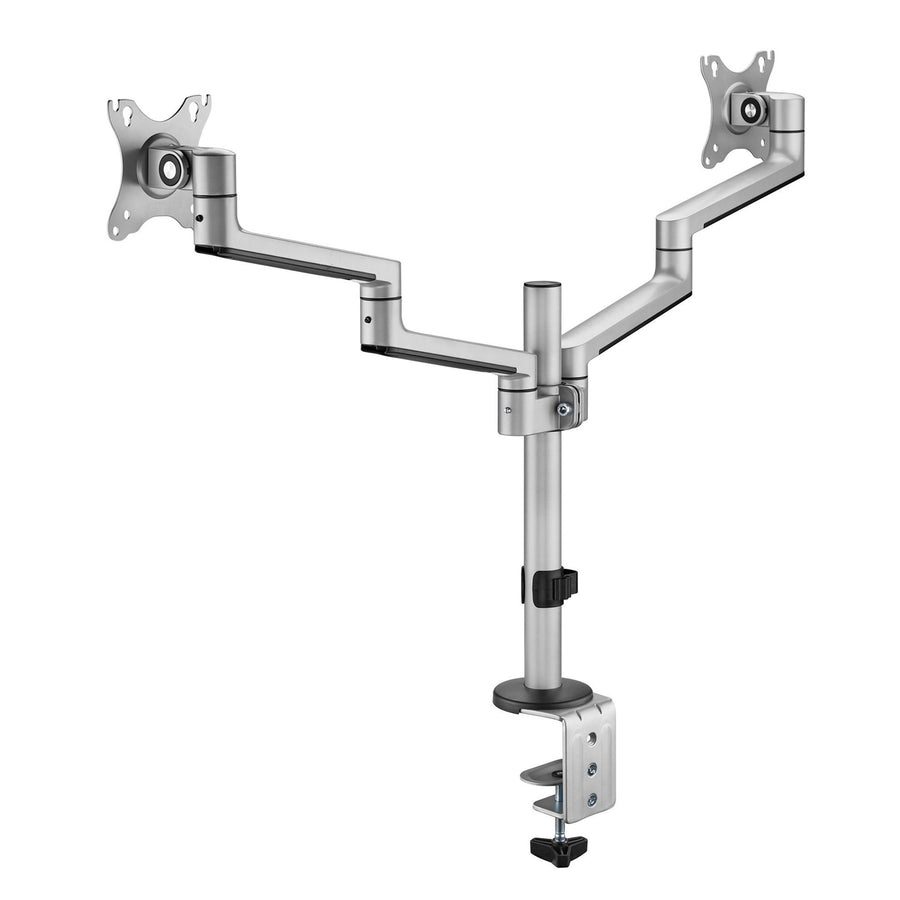 BRATECK LDT72-C024 - 17''-32'' Dual Arm Premium Articulating Monitor Mount Arm Extension 447mm