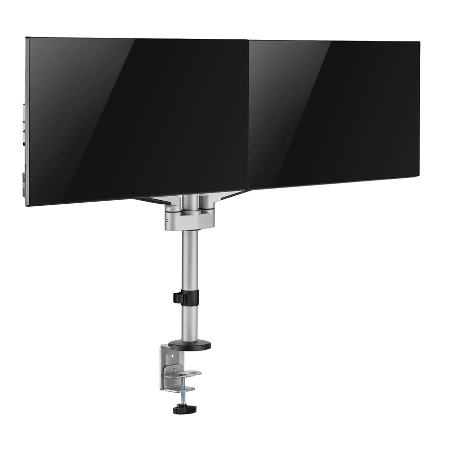 BRATECK LDT72-C024 - 17''-32'' Dual Arm Premium Articulating Monitor Mount Arm Extension 447mm