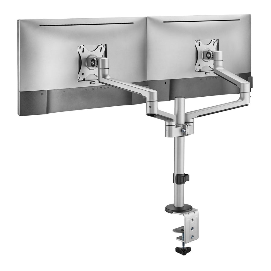 BRATECK LDT72-C024 - 17''-32'' Dual Arm Premium Articulating Monitor Mount Arm Extension 447mm