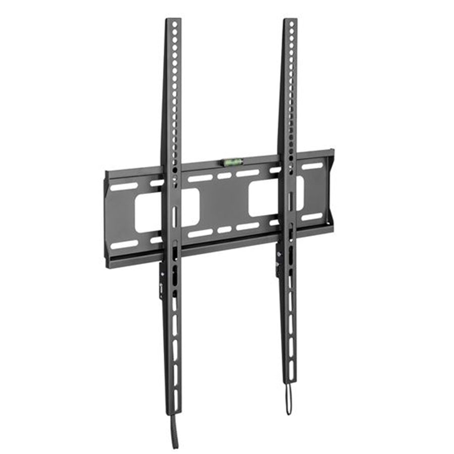 Brateck LP42-64AF 37"-75" Fixed Portrait Lockable Signage TV Wall Mount. Heavey Duty Supports up to75Kgs,Includes Hook-on Bubble Level, Max VESA 400x600. Anti-Theft Locking