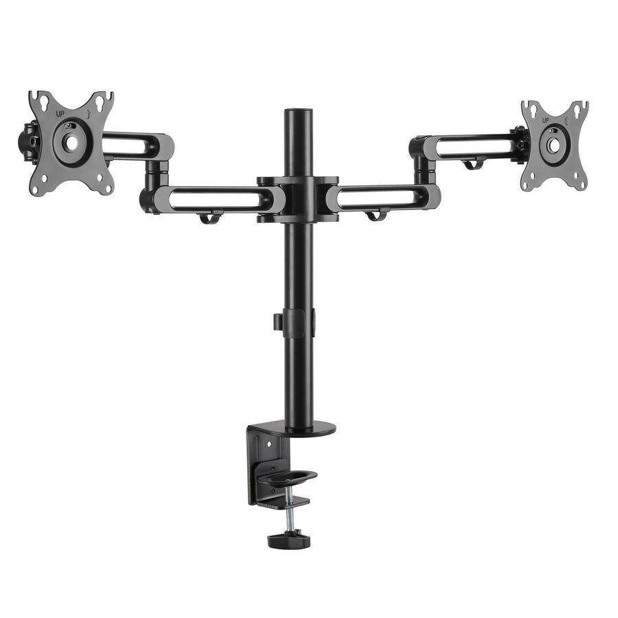 BRATECK LDT30-C024 - 17-32'' Dual Monitor Desk Articulating Mount Arm Bracket Free-Tilting Design