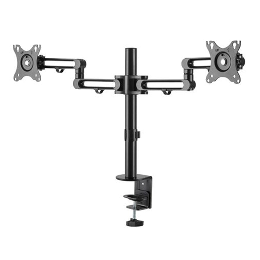 BRATECK LDT30-C024 - 17-32'' Dual Monitor Desk Articulating Mount Arm Bracket Free-Tilting Design