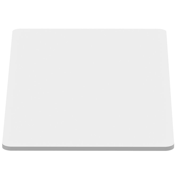 BRATECK TP14070R-WHT - 1400x700mm One-Piece Table Top for M06-23DE-AI Desk Curved-edge EcoFriendly