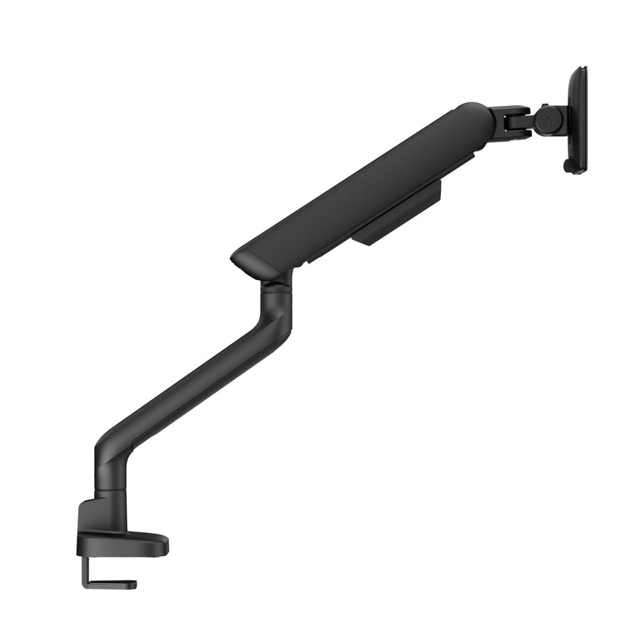 Brateck LDT118-C012-B 17"-40" Elite Single Screen Mechanical Spring Monitor Arm. Max Load 11Kgs, Black