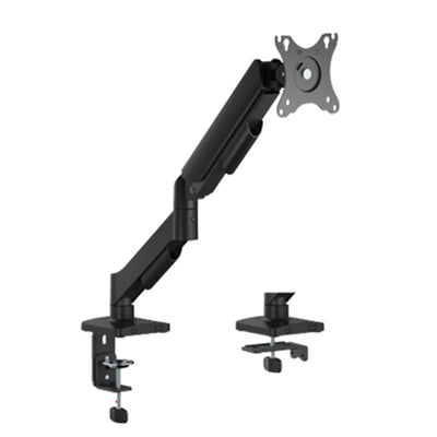 Brateck LDT97-C012E 17"-32" Single Monitor Mechanical Spring Monitor Arm. Max Load 9Kgs, Black