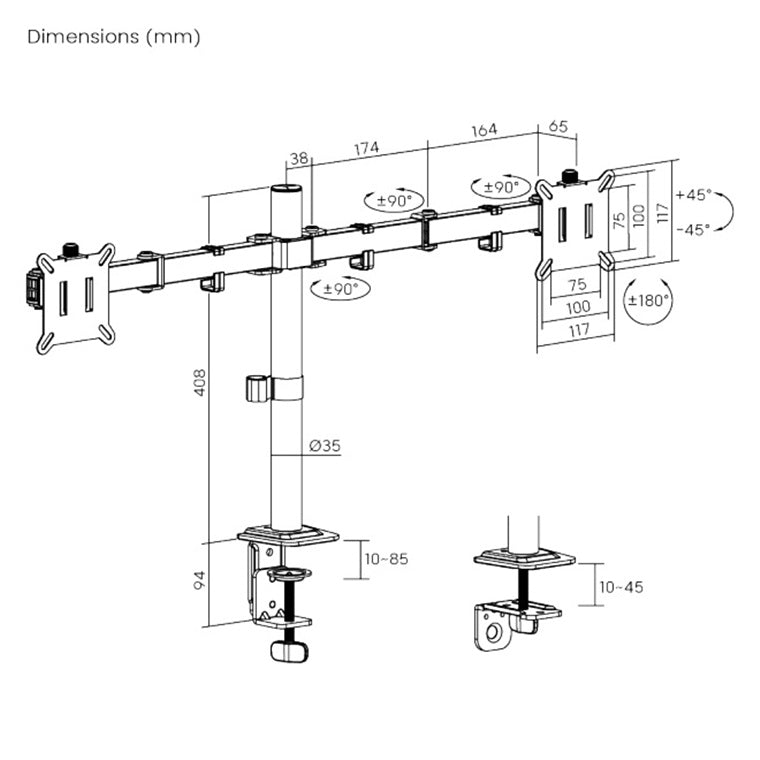 Brateck BT-AMA-B2