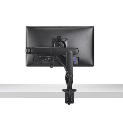 Colebrook Bosson Saunders Ollin Dynamic Single Monitor Arm, - Black - Max Load 9kg - 180°/360° Rotateable capability - VESA 75 & 100mm