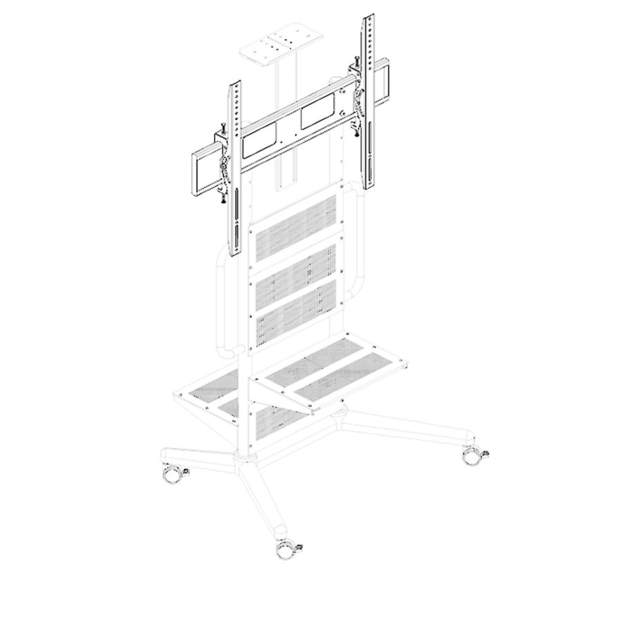 SAVC5590B - AVS VC Cart 55-90" Panel