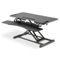 Digitus Ergonomic Height Adjust Workspace Riser - Sit/Stand - Black — image 1