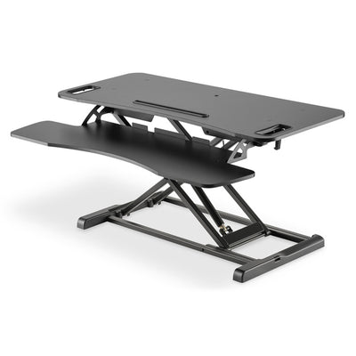 Digitus Ergonomic Height Adjust Workspace Riser - Sit/Stand - Black