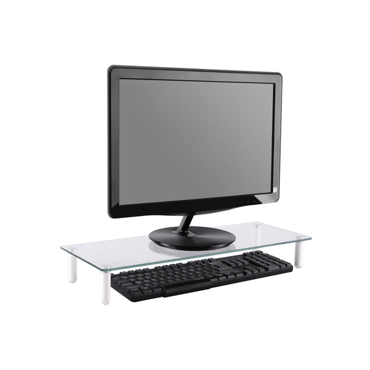 Digitus Ergonomic Tabletop Glass Monitor Riser