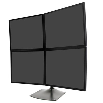 Ergotron DS100 Quad 2x2 LCD Display Desk Stand 100mm VESA standard mounts Max display size 23"weight14kg
