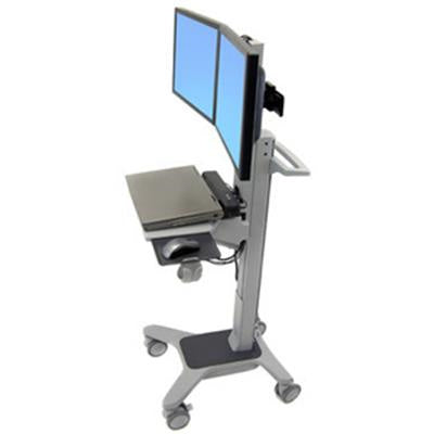 Ergotron 24-194-055 Dual LCD Wideview Workspace Cart