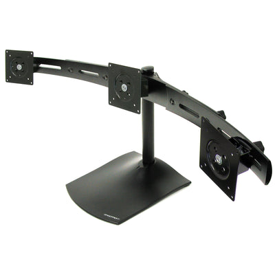 Ergotron 33-323-200 Triple-Monitor Desk Stand Black