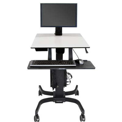 Ergotron 24-215-085 Workfit-C Sit-Stand LCD Black