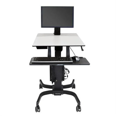 Ergotron 24-216-085 Workfit-C Sit-Stand HD LCD Black