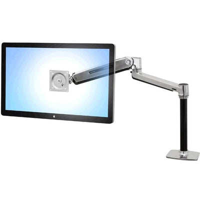 Ergotron 45-384-026 LX HD Sit-Stand Desk Mount LCD Arm Poli