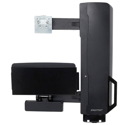 Ergotron 61-081-085 StyleView Sit-Stand Vertical Lift - High Traffic Area - Black