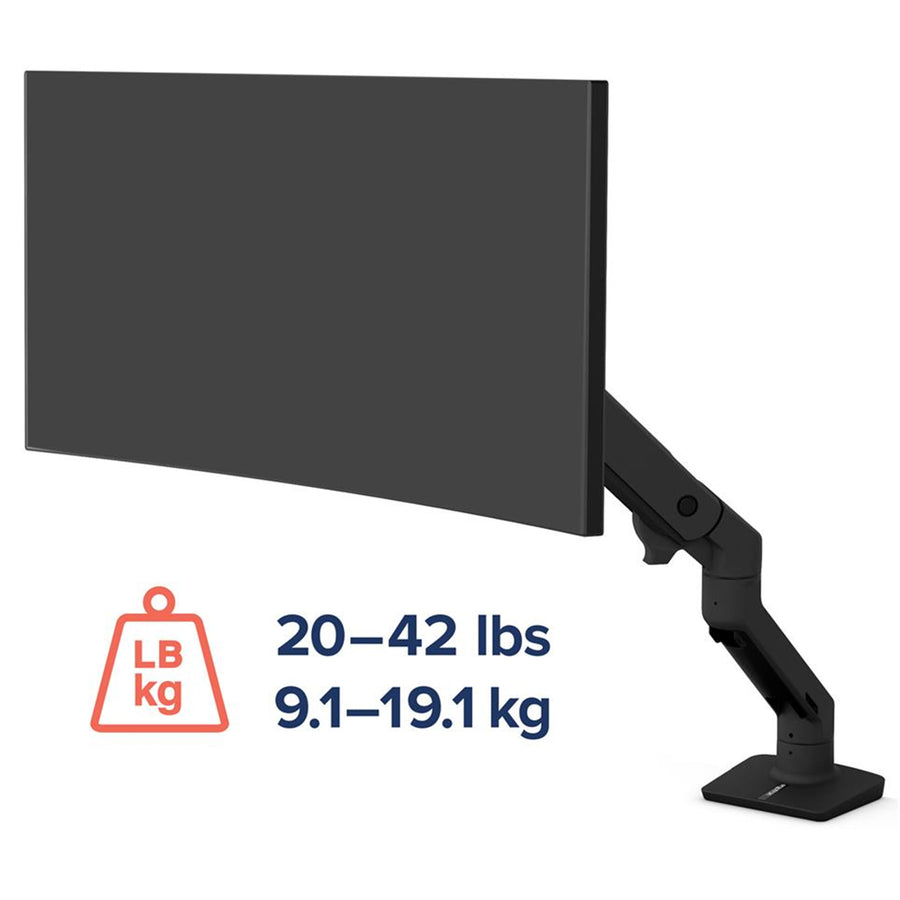 ERGOTRON HX DESK MONITOR ARM MATTE BLACK