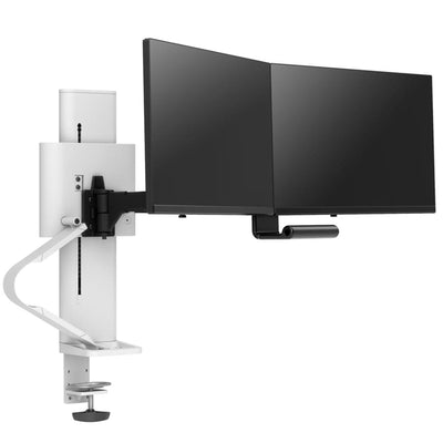 Ergotron 45-631-216 TRACE Dual Monitors Panel Clamp Bright