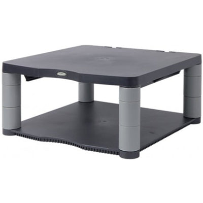 Fellowes 9169401 Premium Monitor Riser GRAPHITE, High impact plastic base supports up to 36kg - Raises monitor to most comfortable viewing height - Attractive graphite colour CRC91694