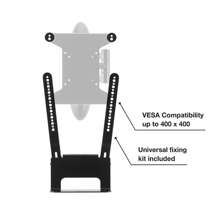 Flexson FLXBTV1021 - TV Mount Attachment Beam, Black x1