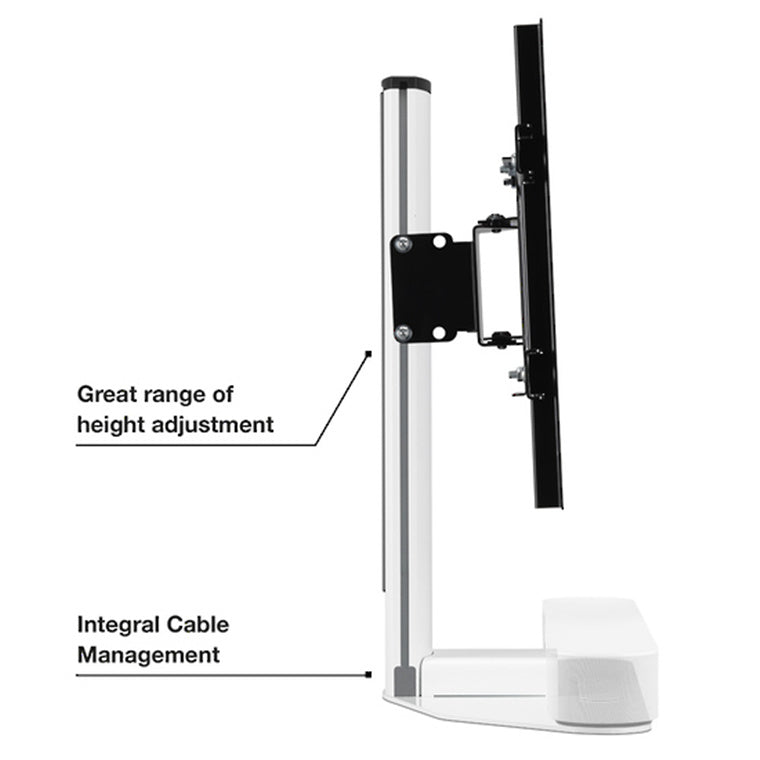 Flexson FLXBTVST1011 - Adjustable TV Stand Beam, White x 1