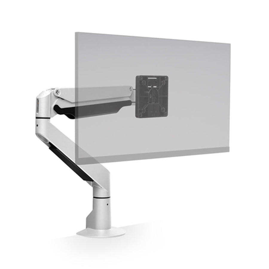 HUMAN ACTIVE TECHNOLOGY, LLC (HAT) HAT MONITOR ARM E2 SINGLE WHITE