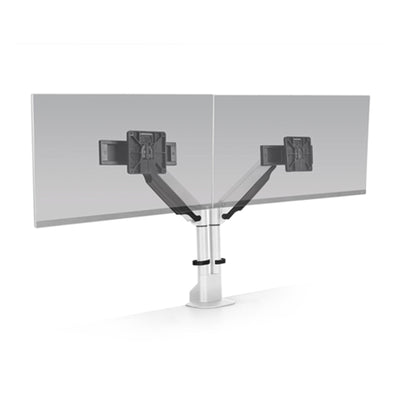 HUMAN ACTIVE TECHNOLOGY, LLC (HAT) HAT MONITOR ARM E2 DUAL WHITE