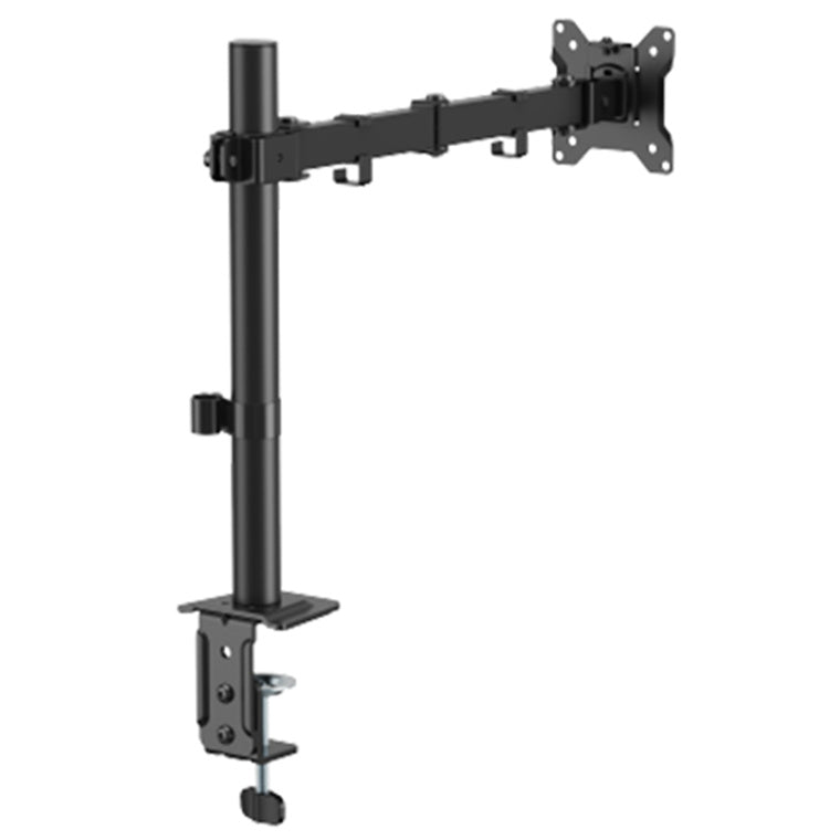 KONIC 17"-32" Eco Single Monitor Stand - Steel Articulating Arm - Weight Capacity 10kg - VESA 100x100 75x75