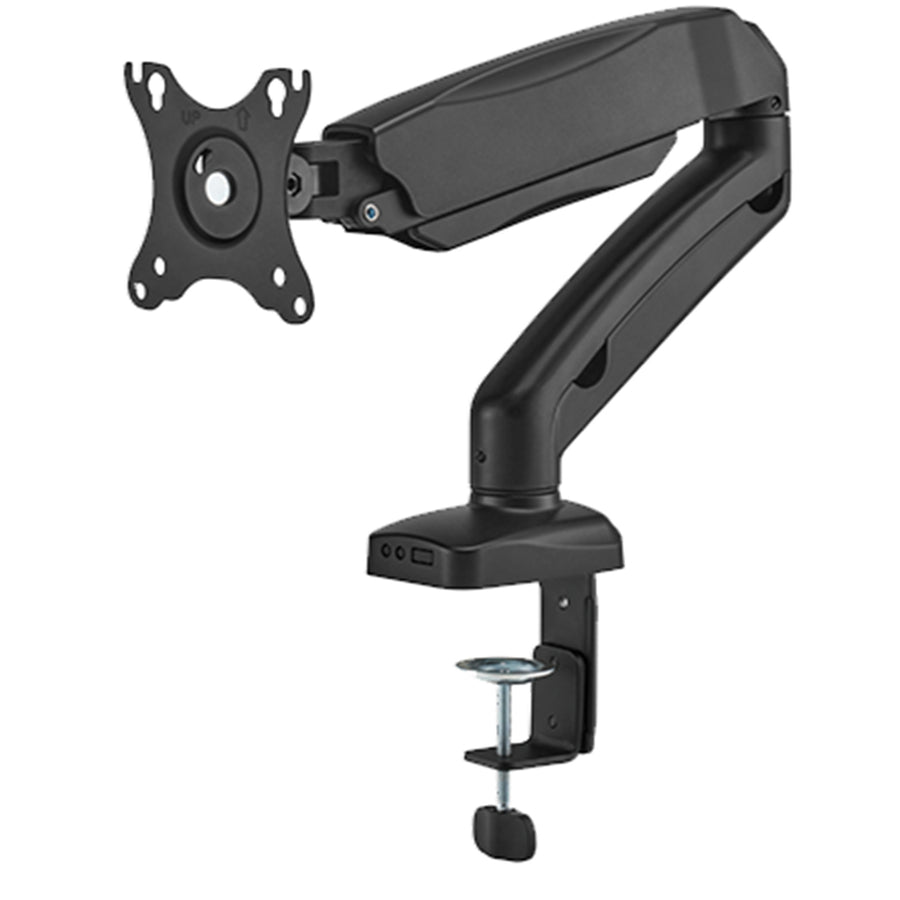 KONIC 17"-32" Eco Single Monitor Stand - Spring Assisted Arm - Weight Capacity 2-9kg - VESA 100x100 75x75