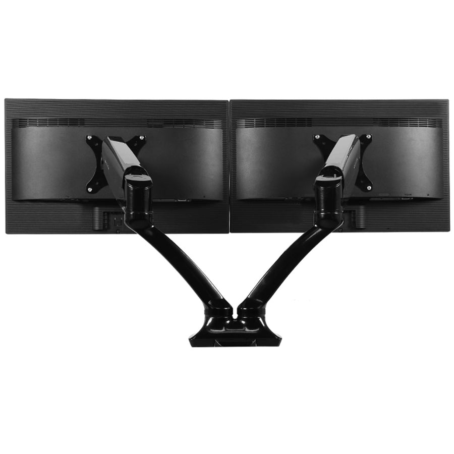 Loctek Pro Mount, 17"-30" Dual Gas Spring Monitor Stand - VESA 75 & 100mm - Max Load 5KG Per Arm - 5 Years Warranty