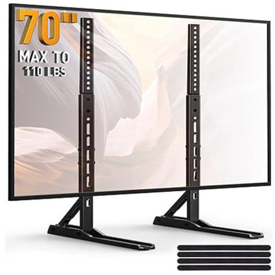 Perlesmith PSTVS01-2 TV Stand for 37-70 Inch Flat Screen, LCD TVs